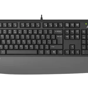 A4Tech FK20 Multimedia Wired Keyboard - Grey
