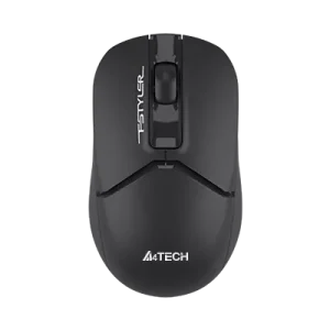 A4Tech FB12S Dual Mode Wireless Mouse Black | Bluetooth + 2.4GHz Wireless Mouse