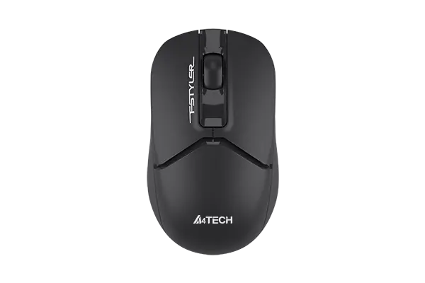 A4Tech FB12S Dual Mode Wireless Mouse Black | Bluetooth + 2.4GHz Wireless Mouse
